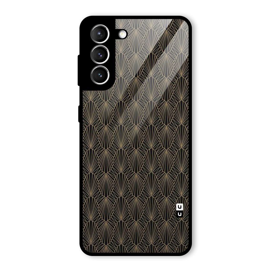 Small Hills Lines Glass Back Case for Galaxy S21 5G