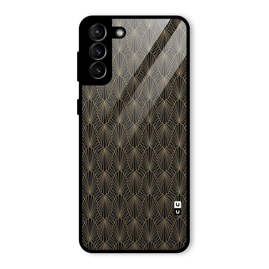 Small Hills Lines Glass Back Case for Galaxy S21 Plus
