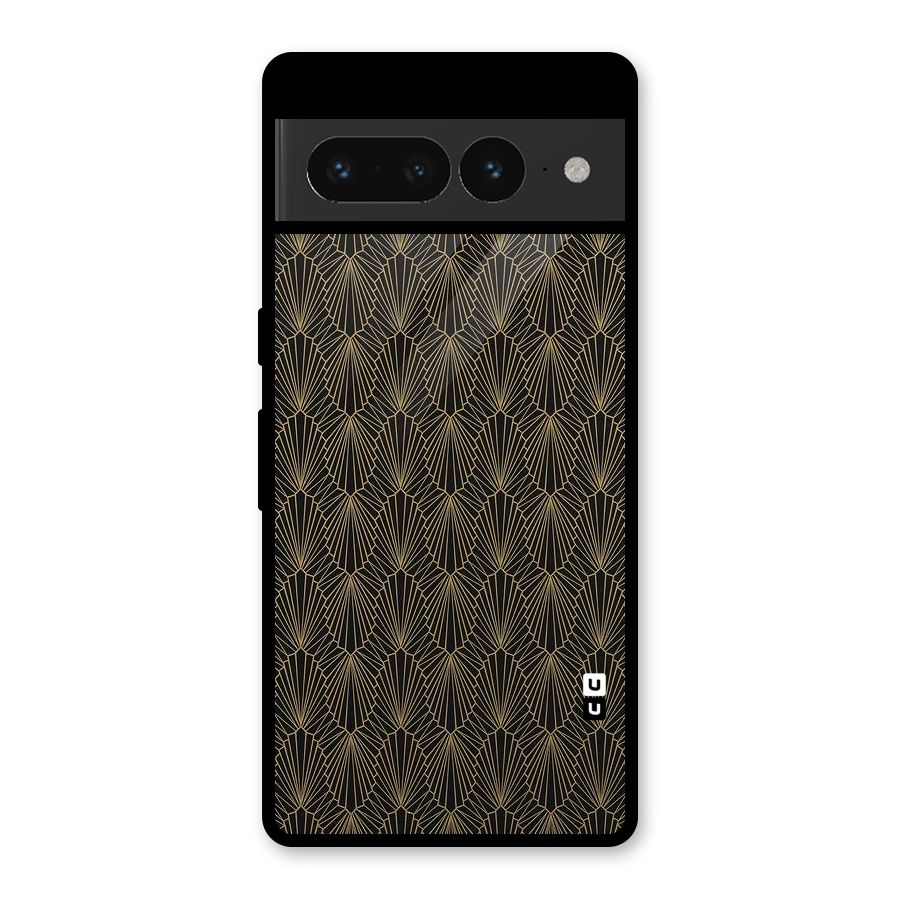 Small Hills Lines Glass Back Case for Google Pixel 7 Pro