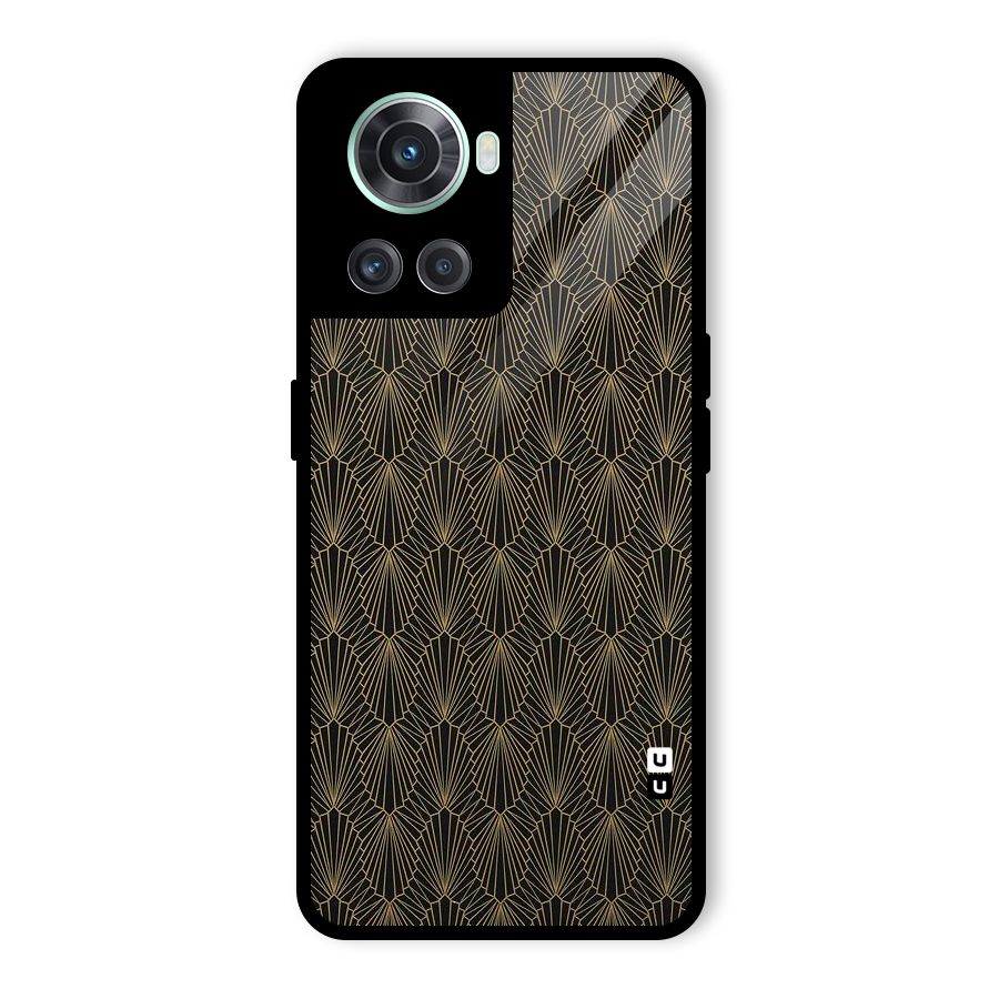 Small Hills Lines Glass Back Case for OnePlus 10R