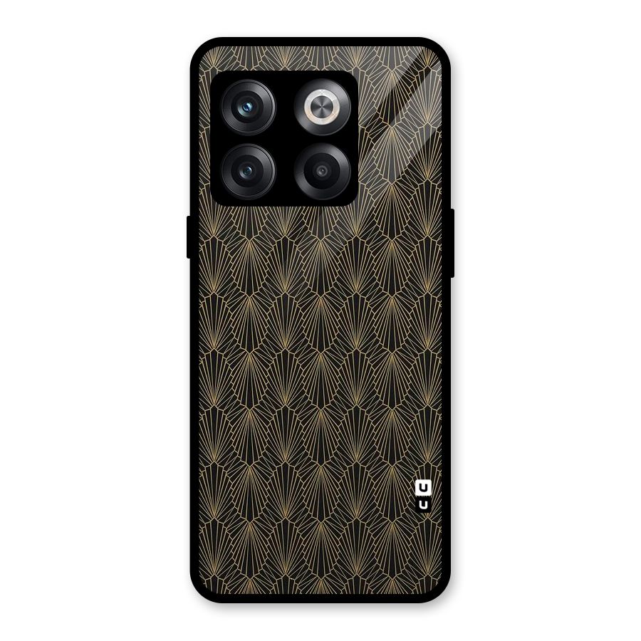 Small Hills Lines Glass Back Case for OnePlus 10T