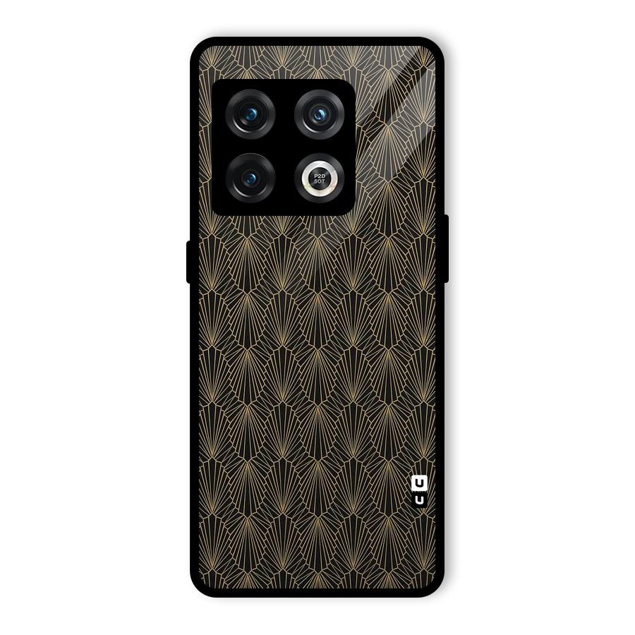 Small Hills Lines Glass Back Case for OnePlus 10 Pro 5G