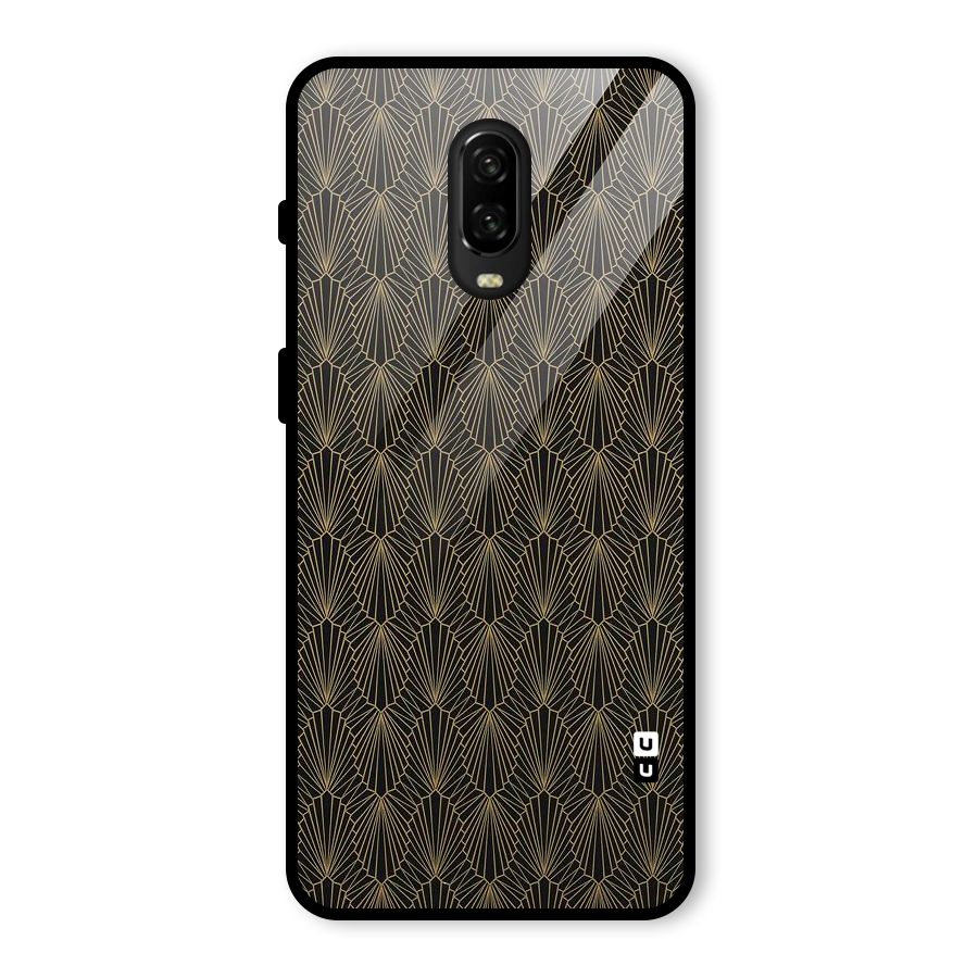 Small Hills Lines Glass Back Case for OnePlus 6T