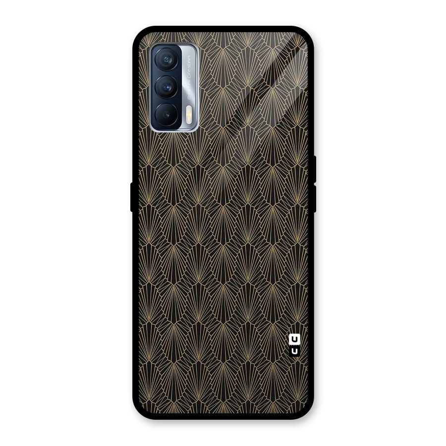 Small Hills Lines Glass Back Case for Realme X7