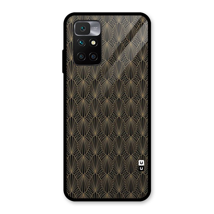 Small Hills Lines Glass Back Case for Redmi 10 Prime