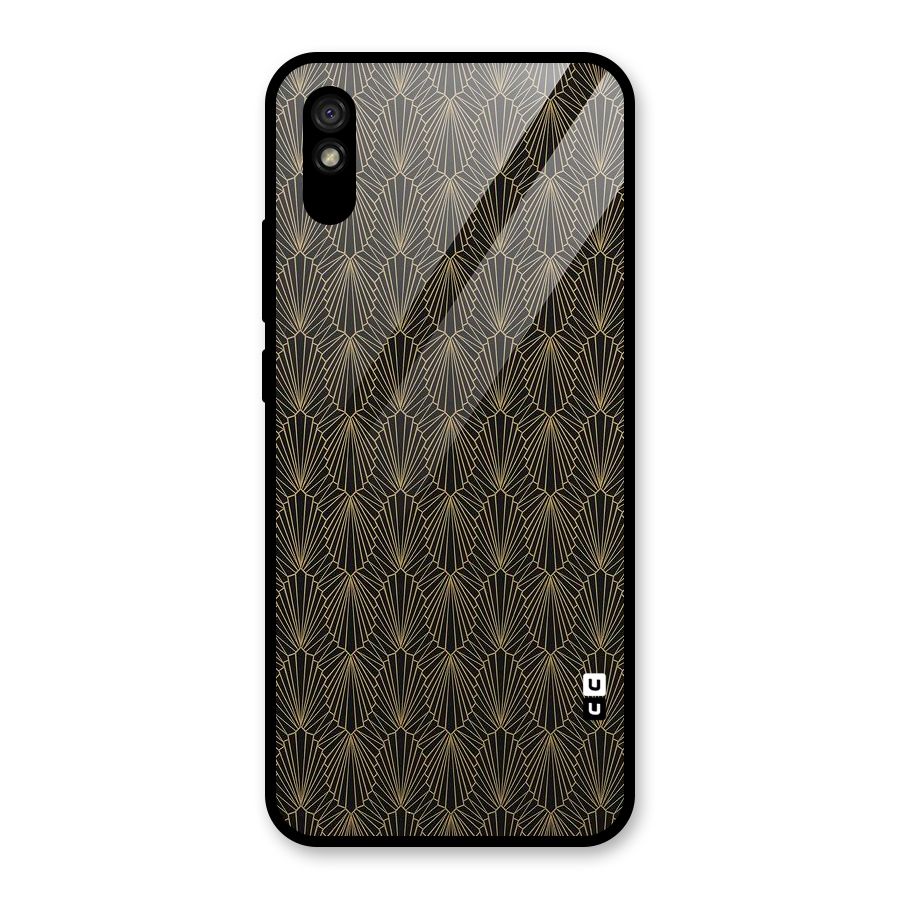 Small Hills Lines Glass Back Case for Redmi 9i