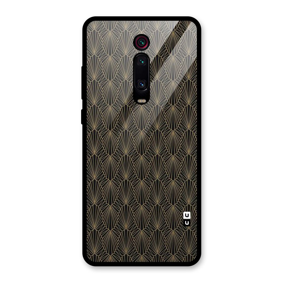 Small Hills Lines Glass Back Case for Redmi K20