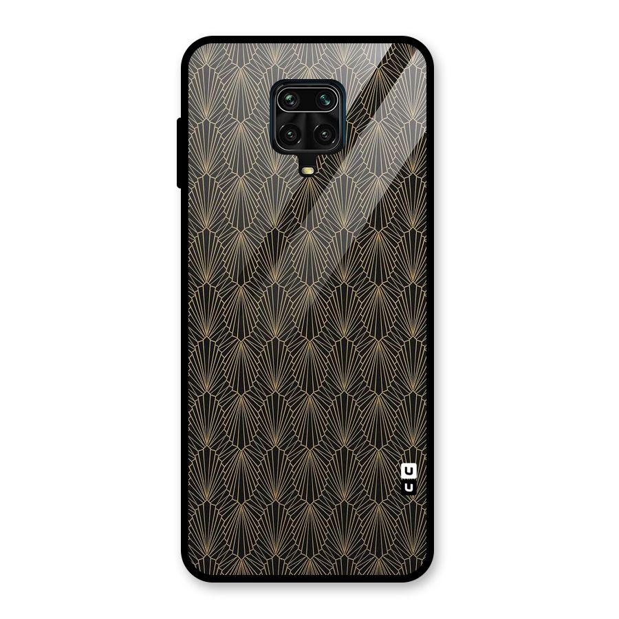 Small Hills Lines Glass Back Case for Redmi Note 10 Lite