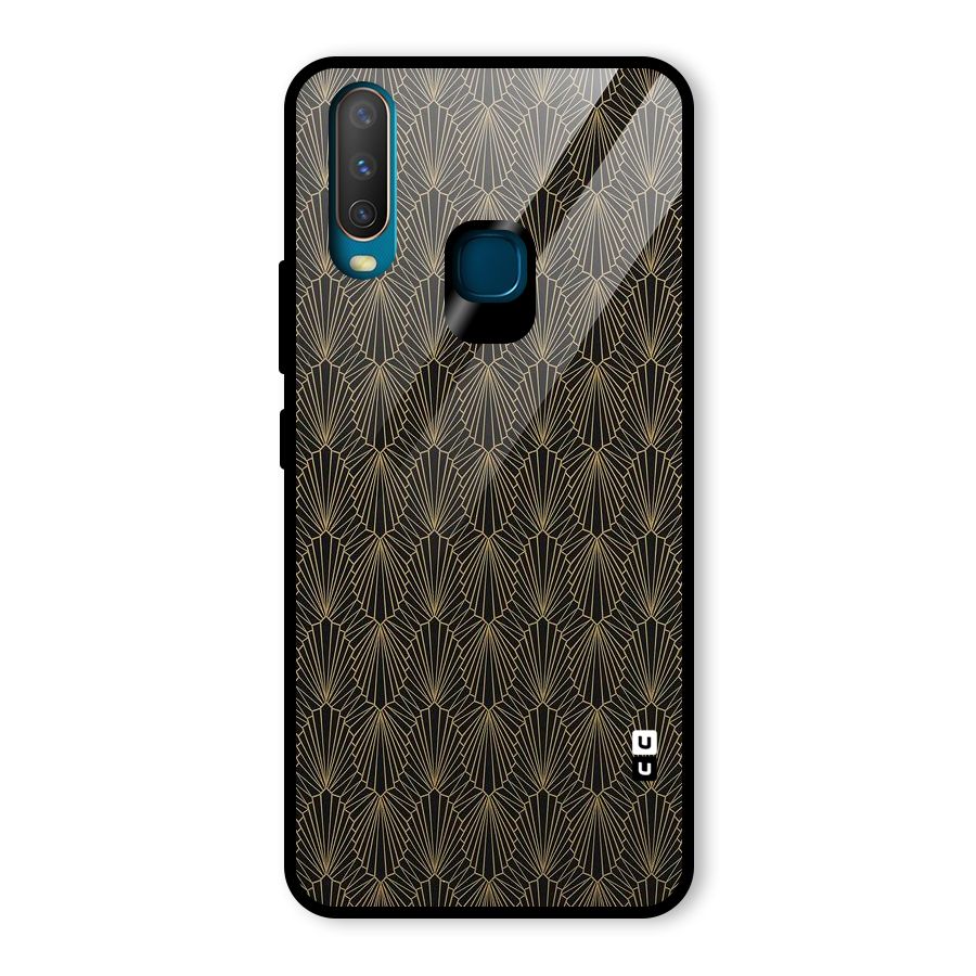 Small Hills Lines Glass Back Case for Vivo U10
