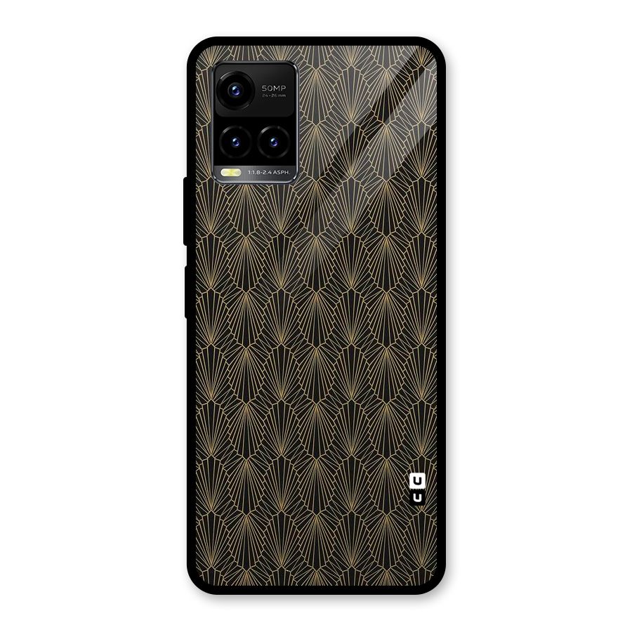 Small Hills Lines Glass Back Case for Vivo Y21T