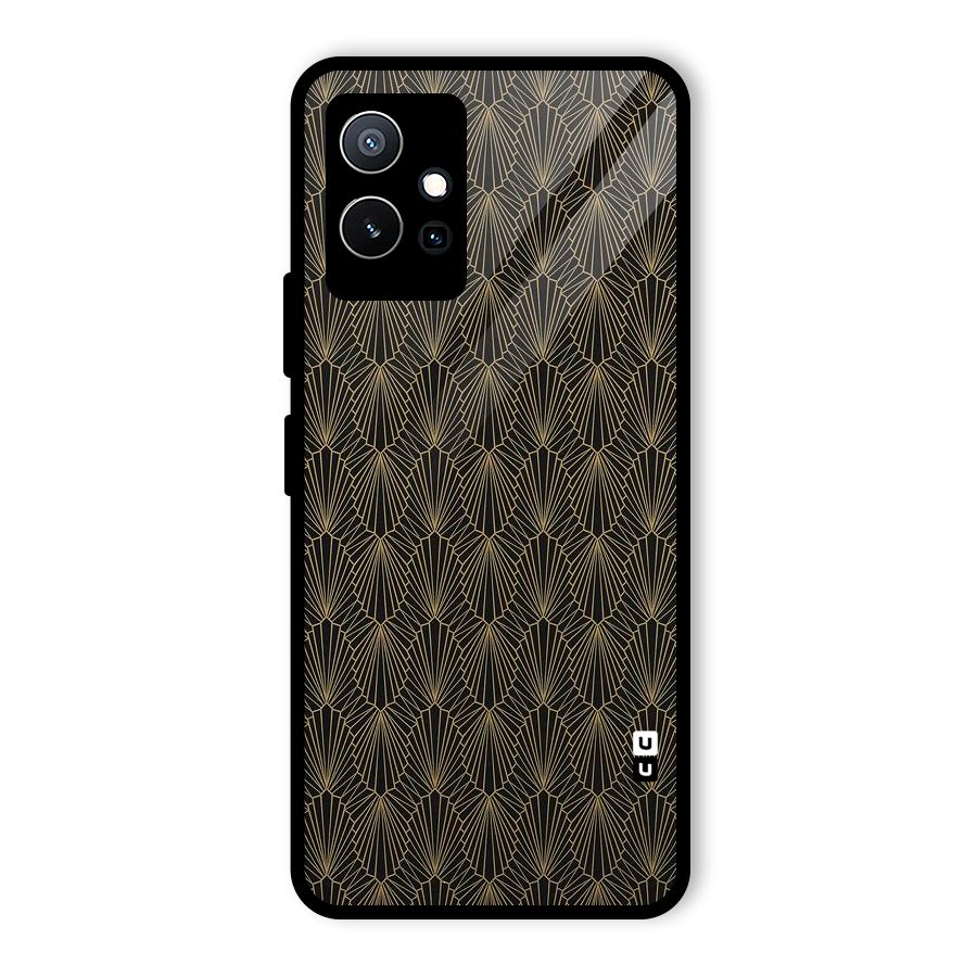 Small Hills Lines Glass Back Case for Vivo Y75 5G