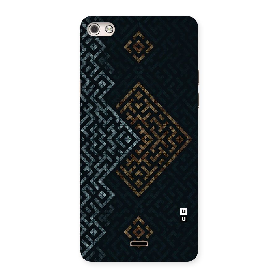 Smart Maze Back Case for Micromax Canvas Silver 5