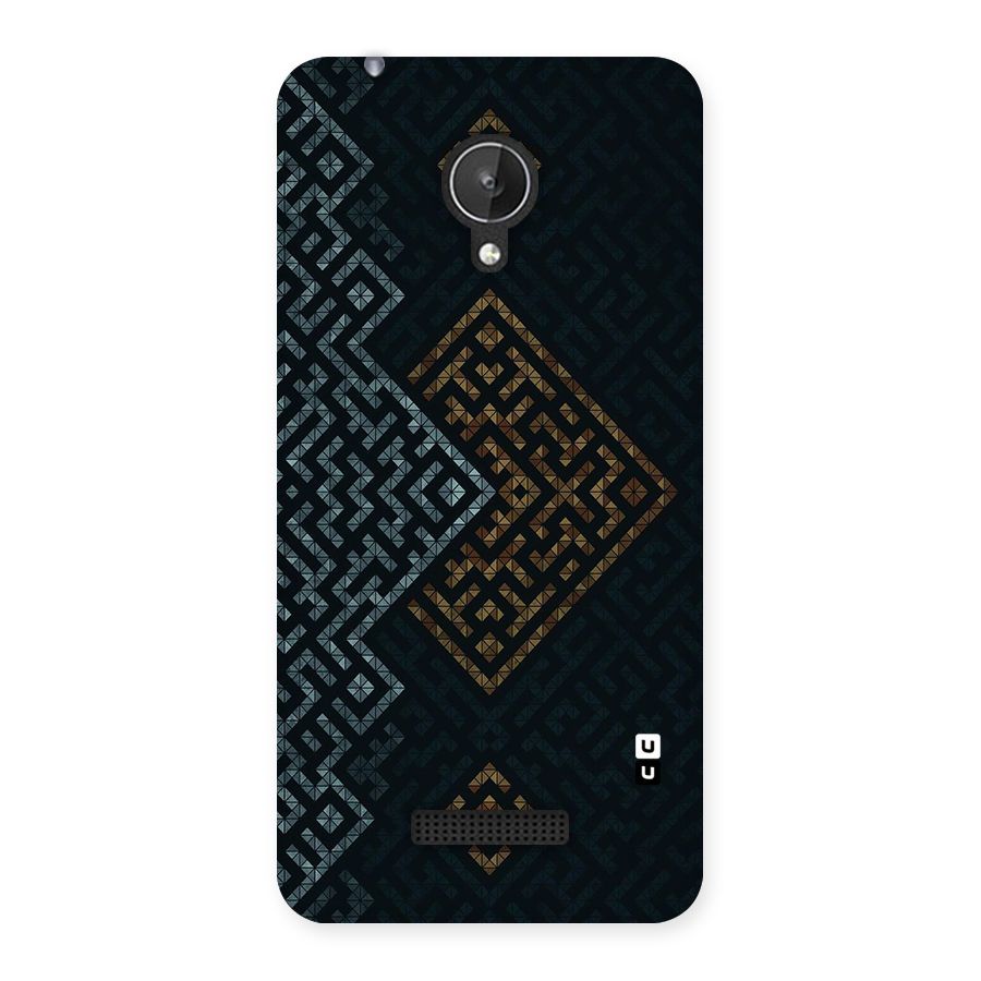 Smart Maze Back Case for Micromax Canvas Spark Q380