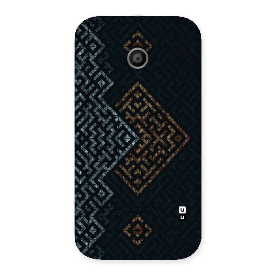 Smart Maze Back Case for Moto E