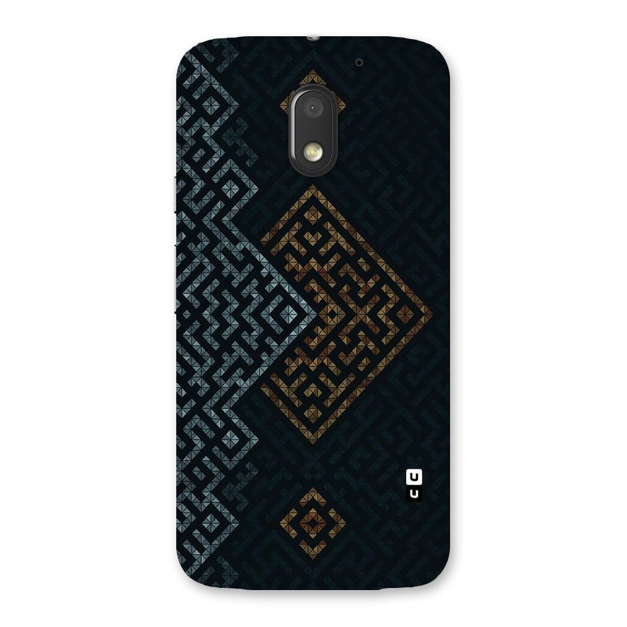 Smart Maze Back Case for Moto E3 Power
