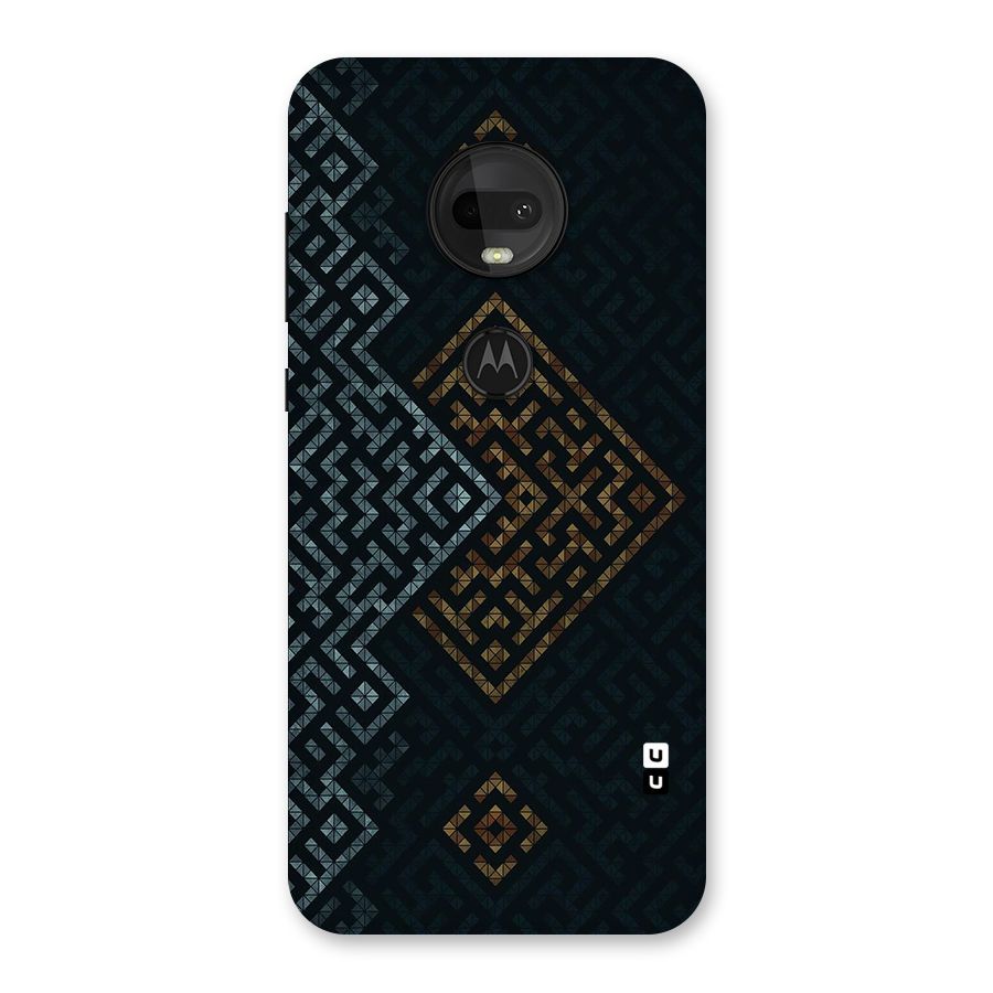 Smart Maze Back Case for Moto G7