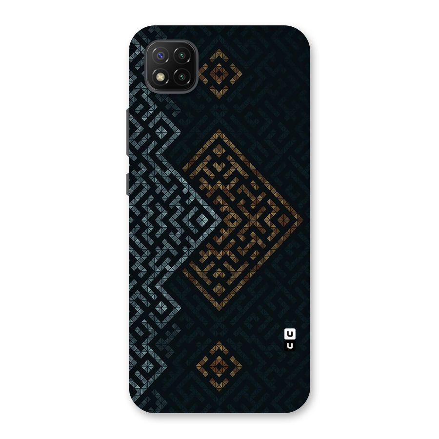 Smart Maze Back Case for Poco C3
