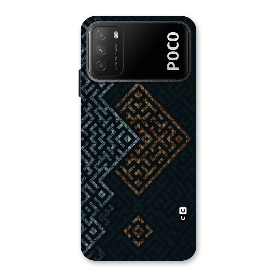 Smart Maze Back Case for Poco M3
