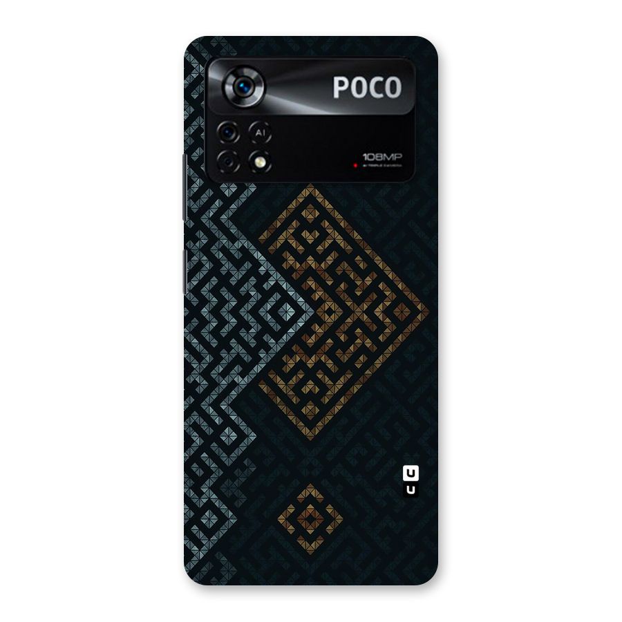 Smart Maze Back Case for Poco X4 Pro 5G