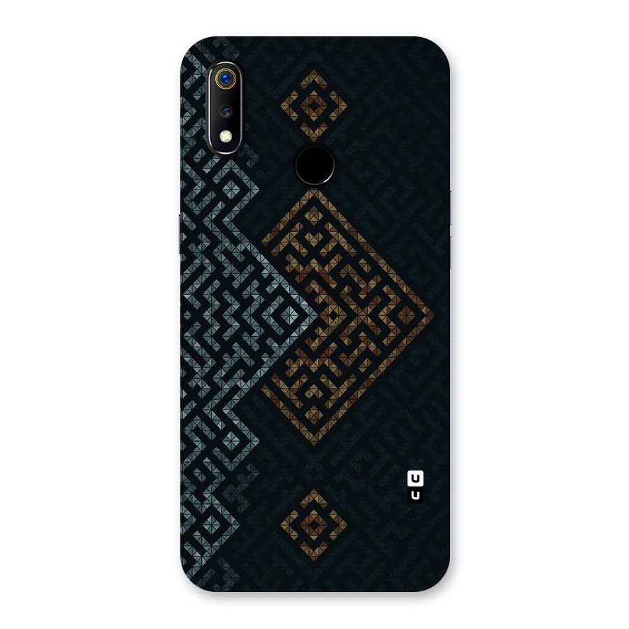 Smart Maze Back Case for Realme 3