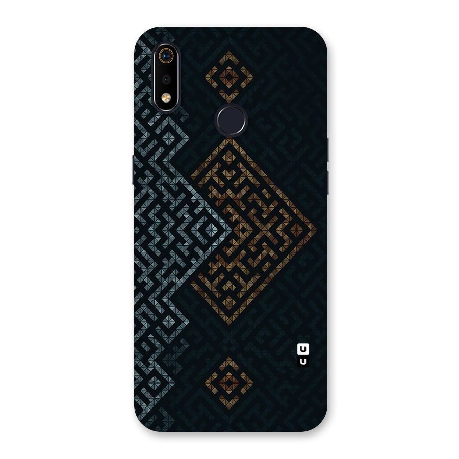 Smart Maze Back Case for Realme 3i