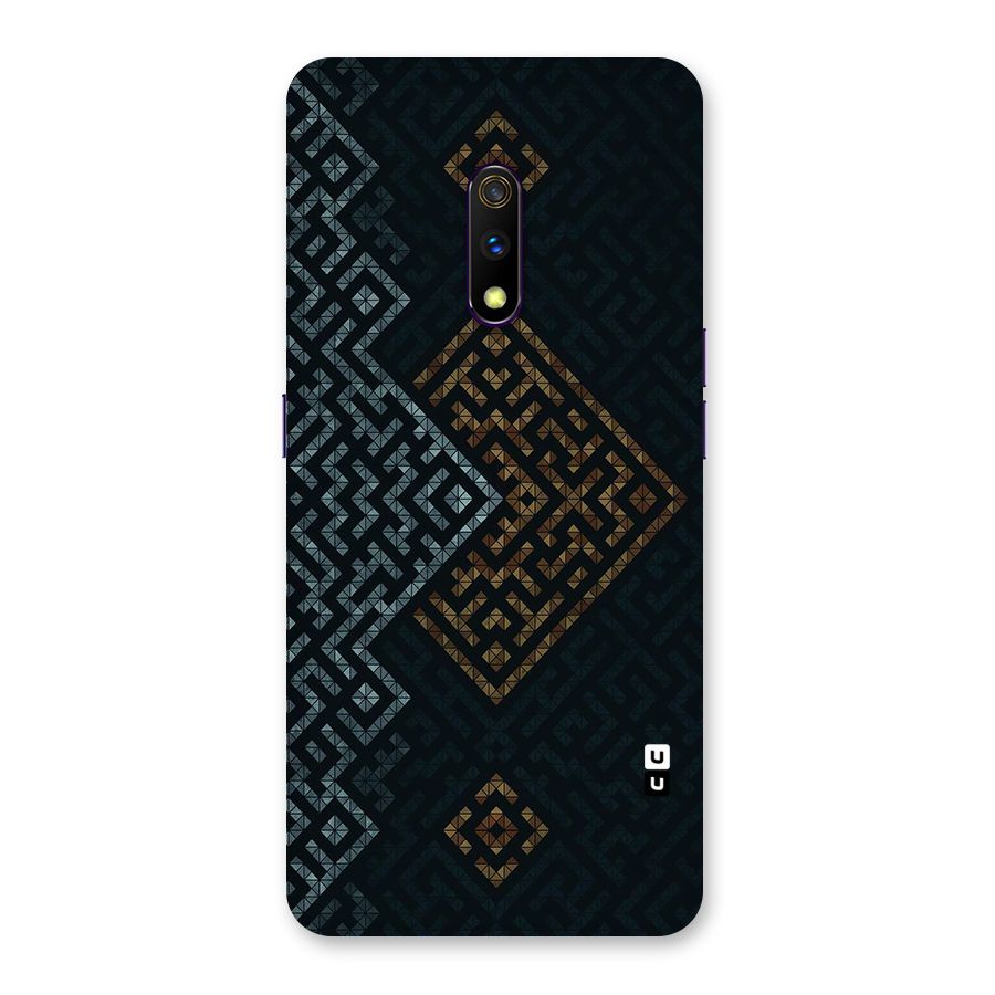 Smart Maze Back Case for Realme X
