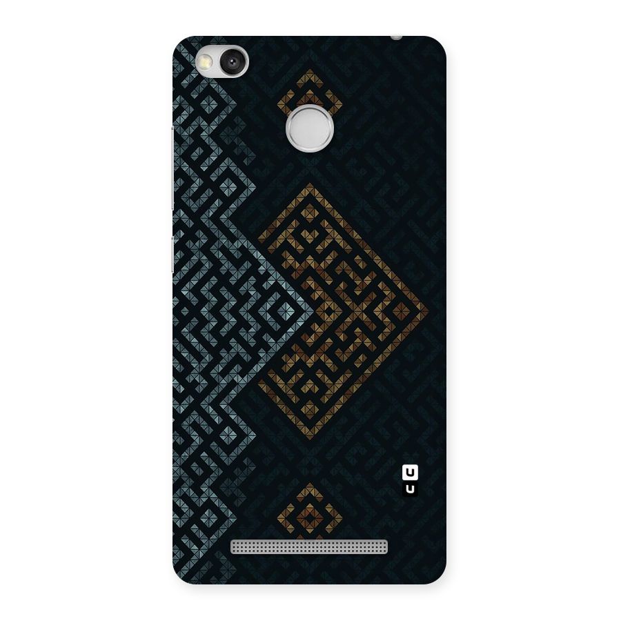 Smart Maze Back Case for Redmi 3S Prime