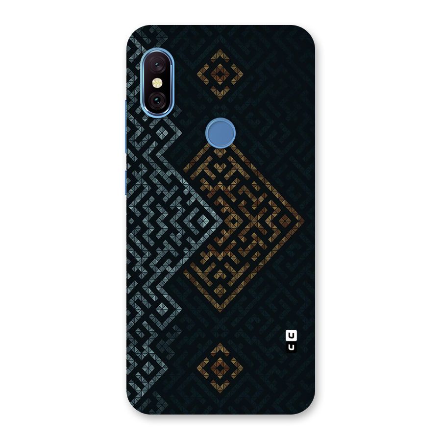 Smart Maze Back Case for Redmi Note 6 Pro