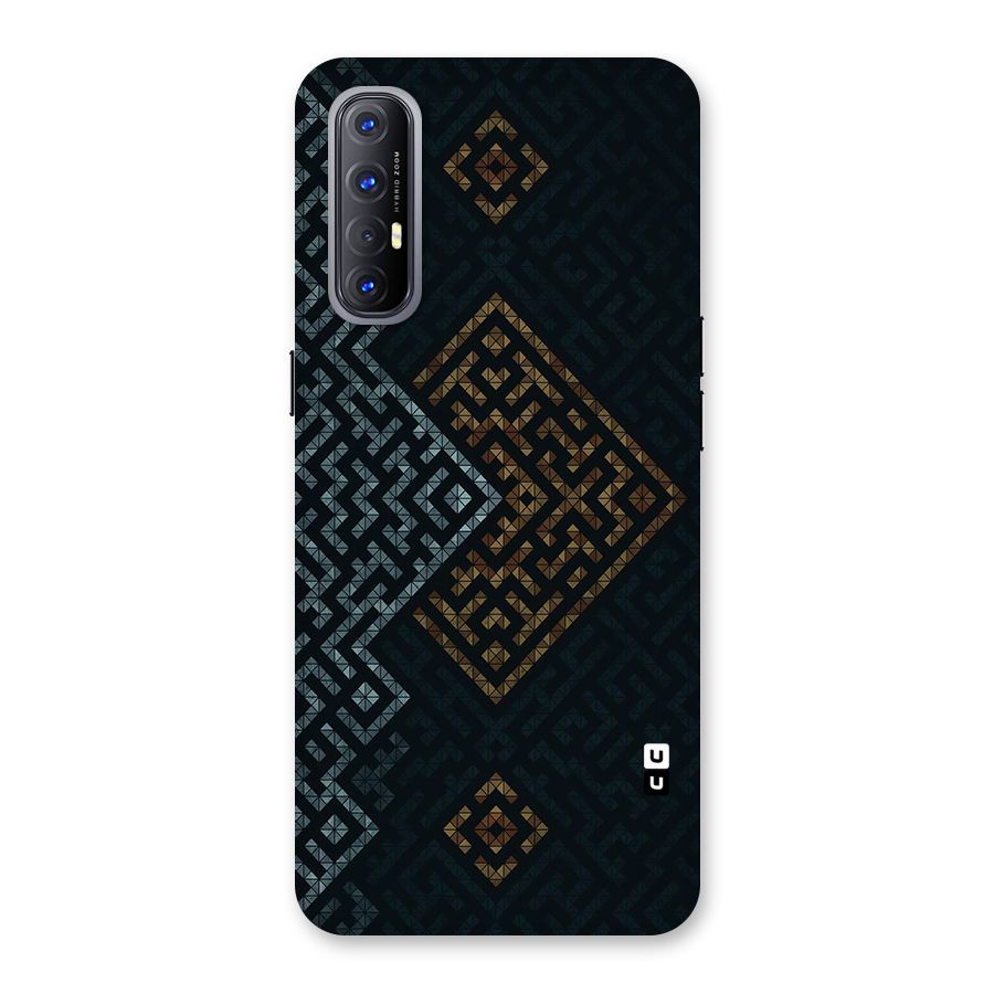 Smart Maze Back Case for Reno3 Pro