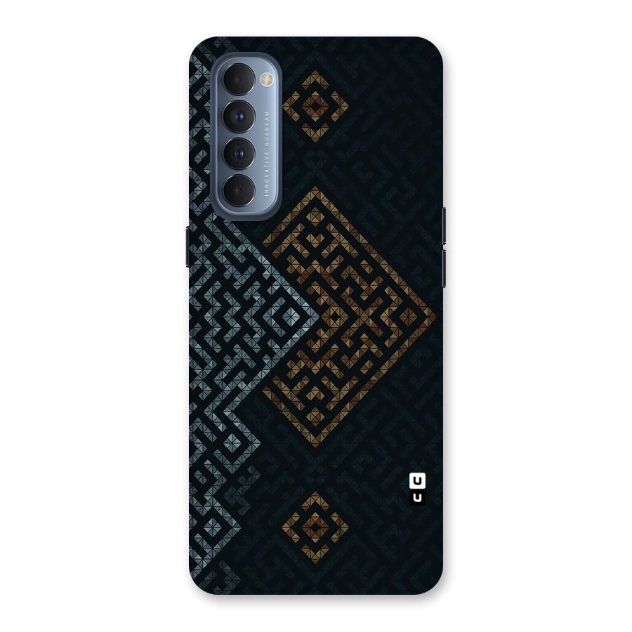 Smart Maze Back Case for Reno4 Pro