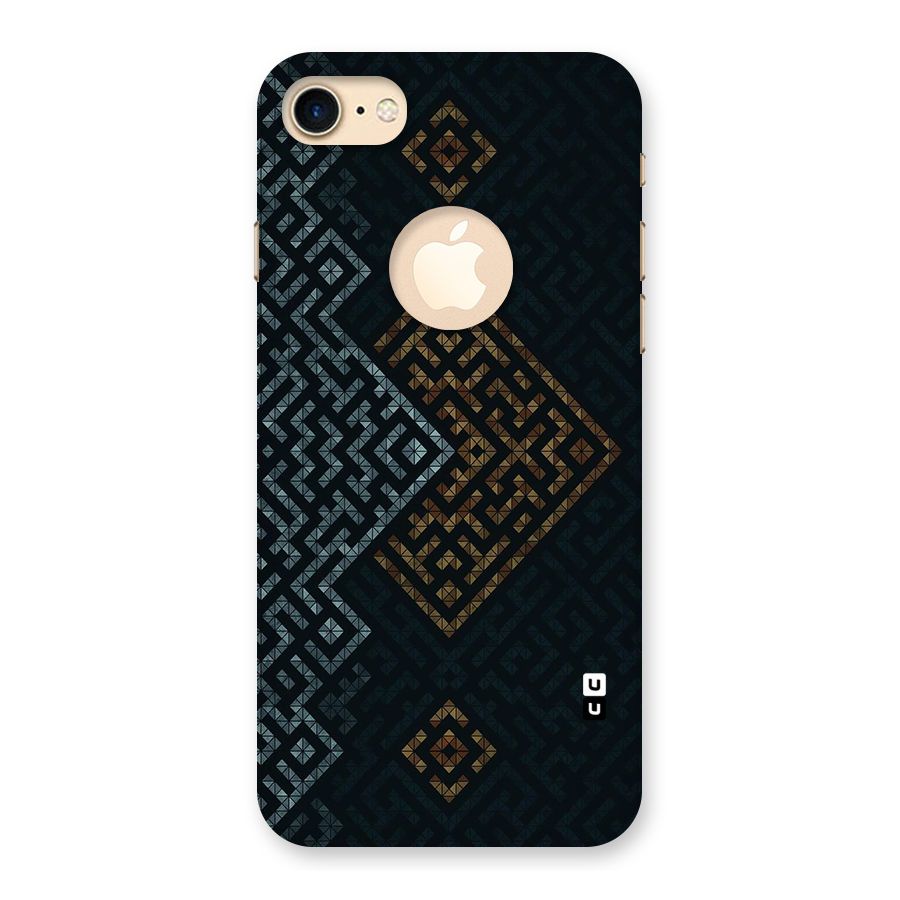 Smart Maze Back Case for iPhone 7 Logo Cut