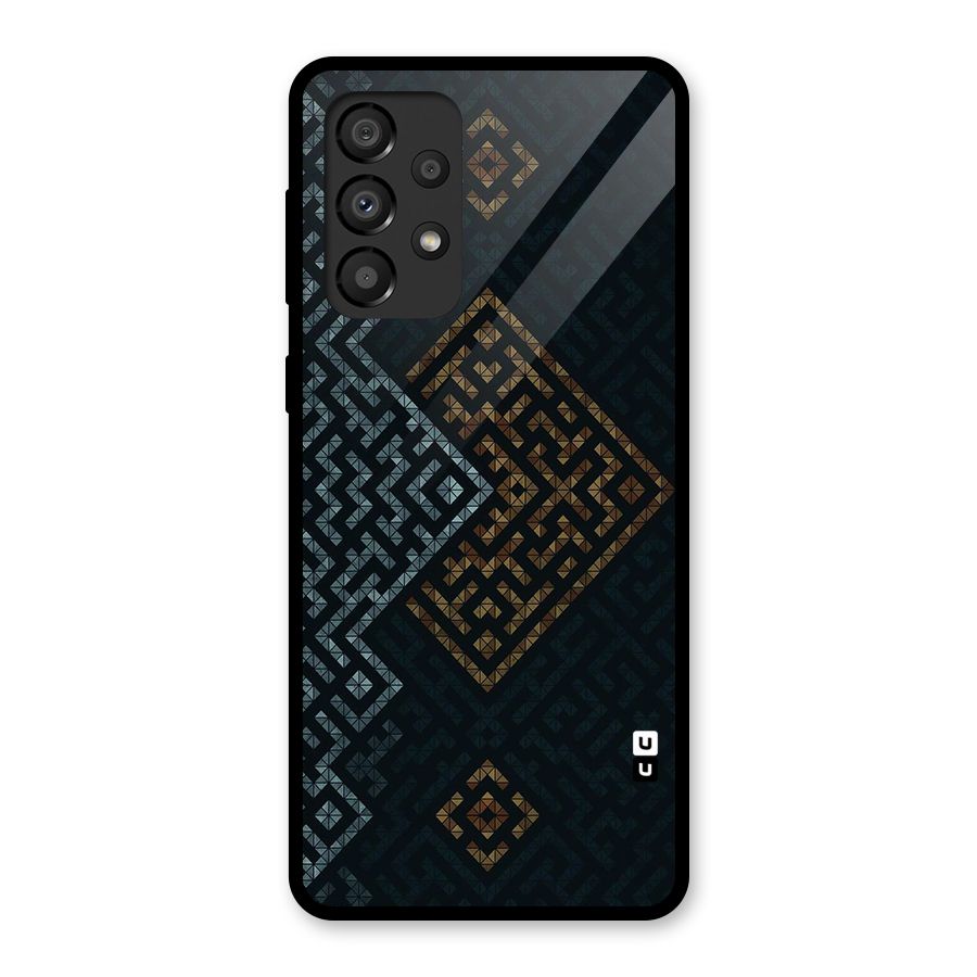 Smart Maze Glass Back Case for Galaxy A33 5G