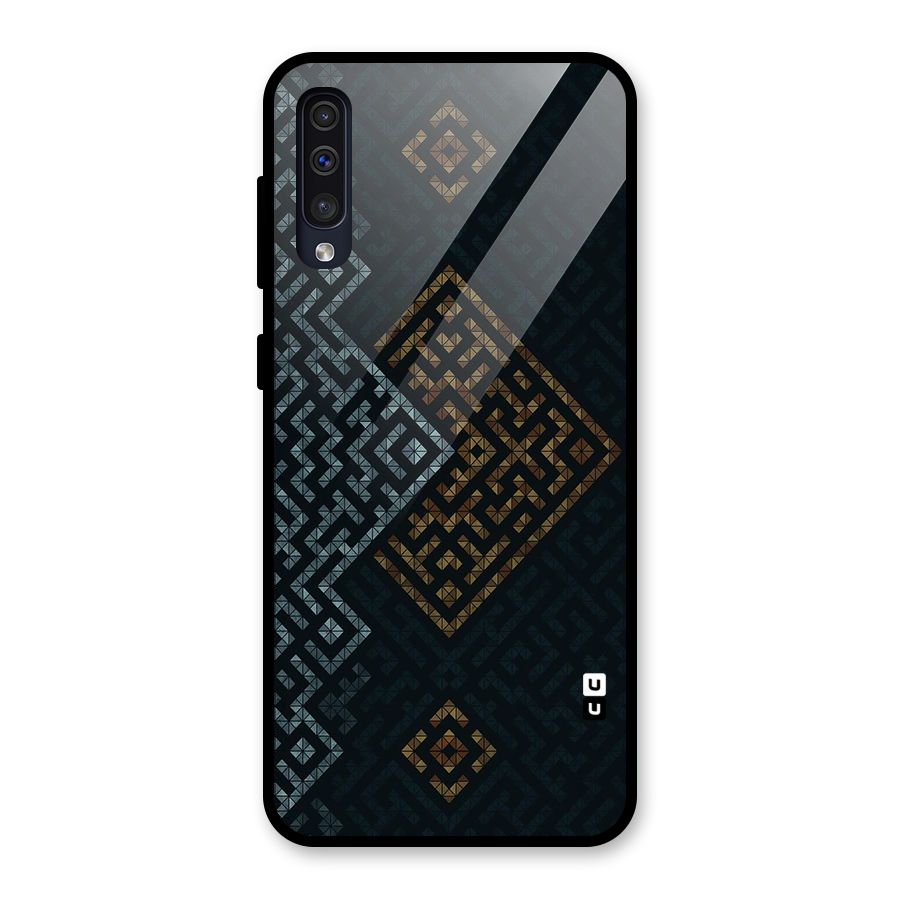 Smart Maze Glass Back Case for Galaxy A50