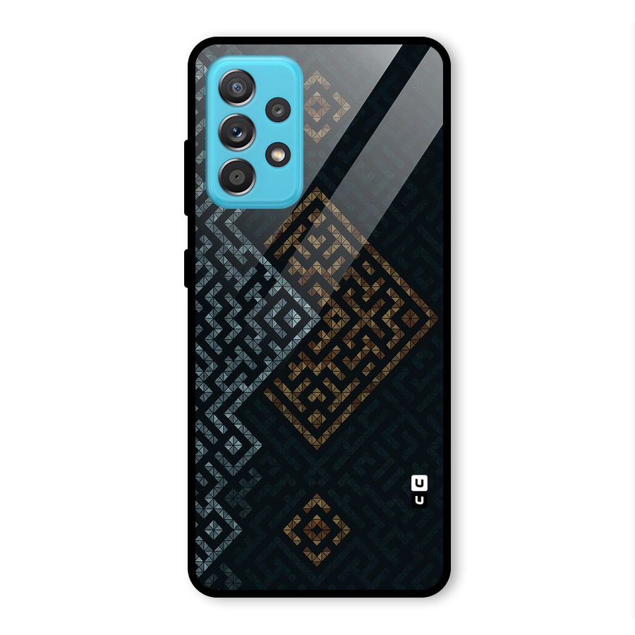 Smart Maze Glass Back Case for Galaxy A52s 5G