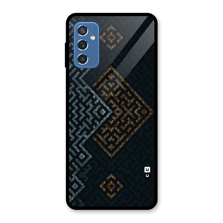 Smart Maze Glass Back Case for Galaxy M52 5G