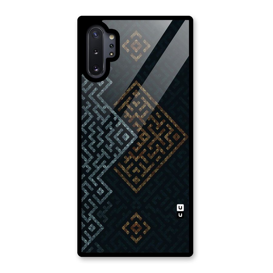 Smart Maze Glass Back Case for Galaxy Note 10 Plus