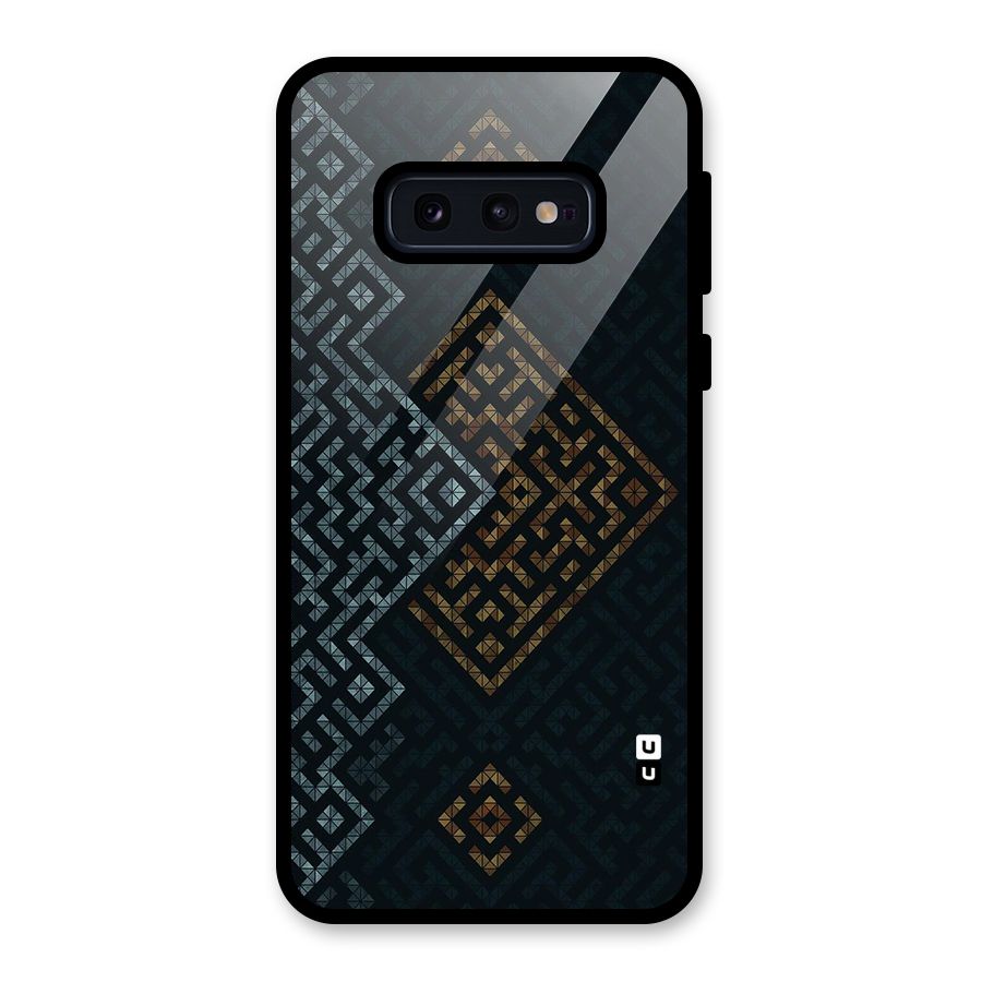 Smart Maze Glass Back Case for Galaxy S10e