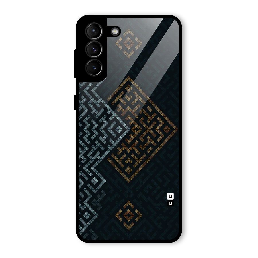 Smart Maze Glass Back Case for Galaxy S21 Plus
