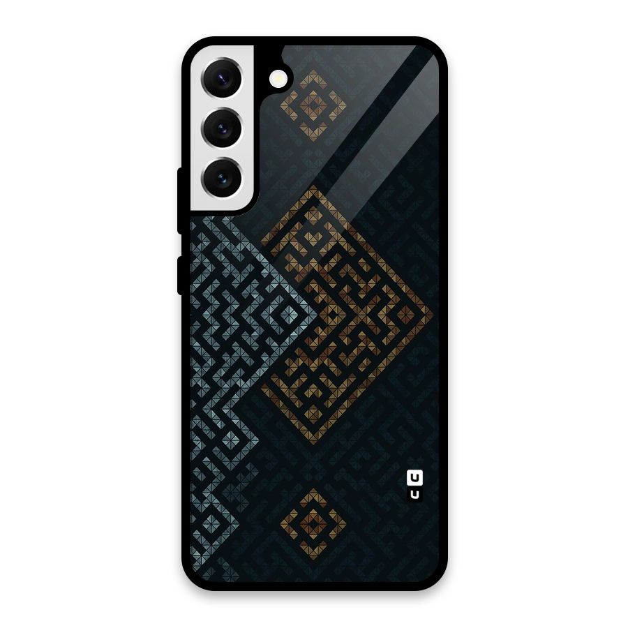 Smart Maze Glass Back Case for Galaxy S22 Plus 5G