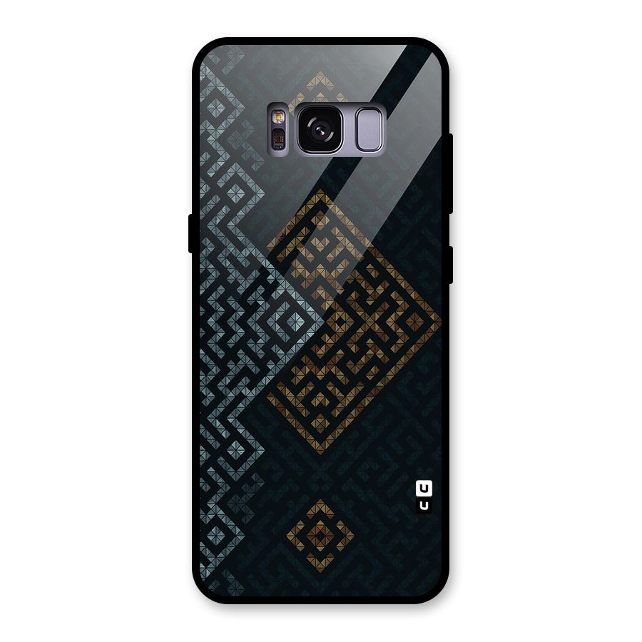 Smart Maze Glass Back Case for Galaxy S8