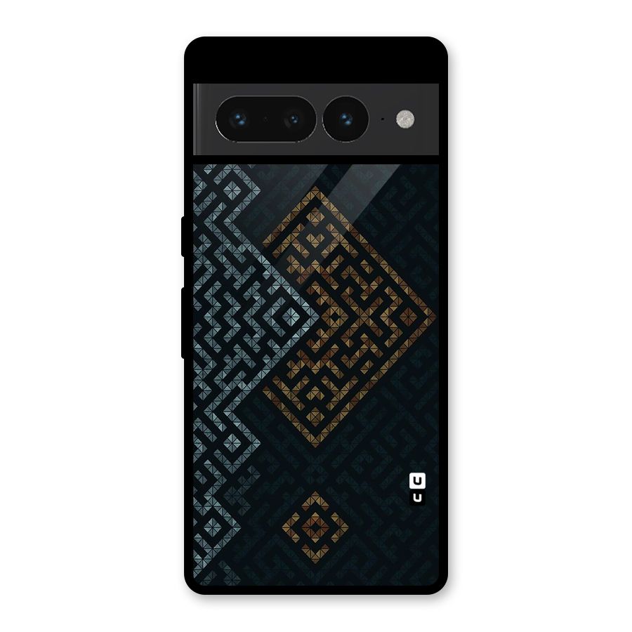 Smart Maze Glass Back Case for Google Pixel 7 Pro