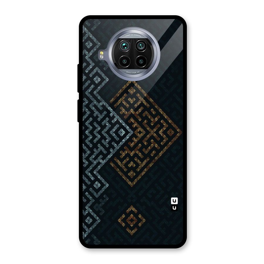 Smart Maze Glass Back Case for Mi 10i