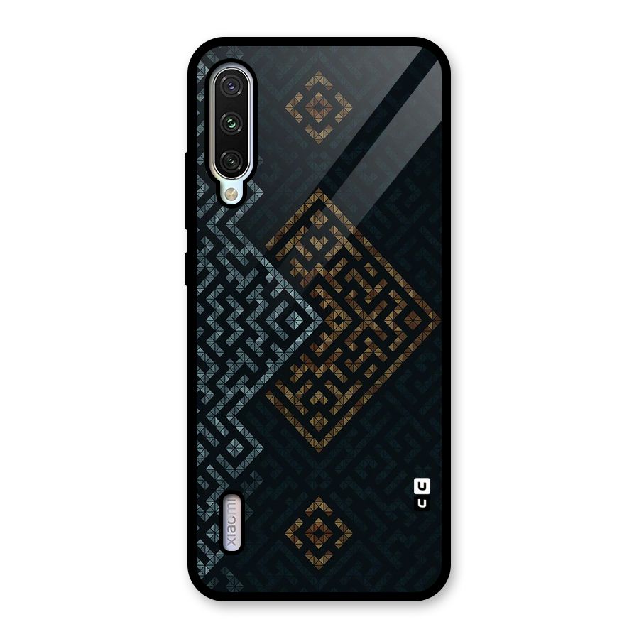 Smart Maze Glass Back Case for Mi A3