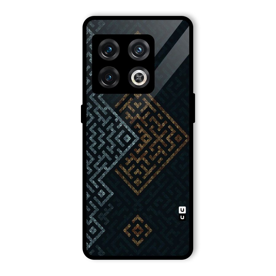 Smart Maze Glass Back Case for OnePlus 10 Pro 5G