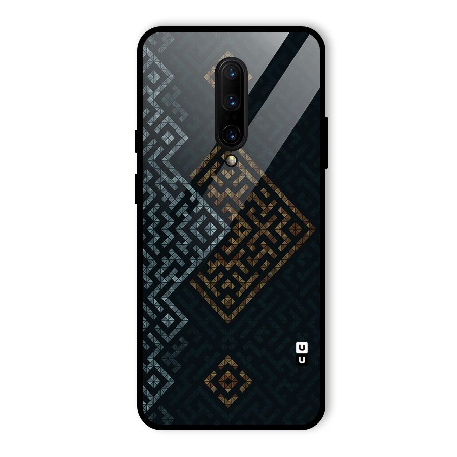 Smart Maze Glass Back Case for OnePlus 7 Pro