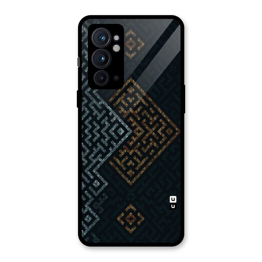 Smart Maze Glass Back Case for OnePlus 9RT 5G