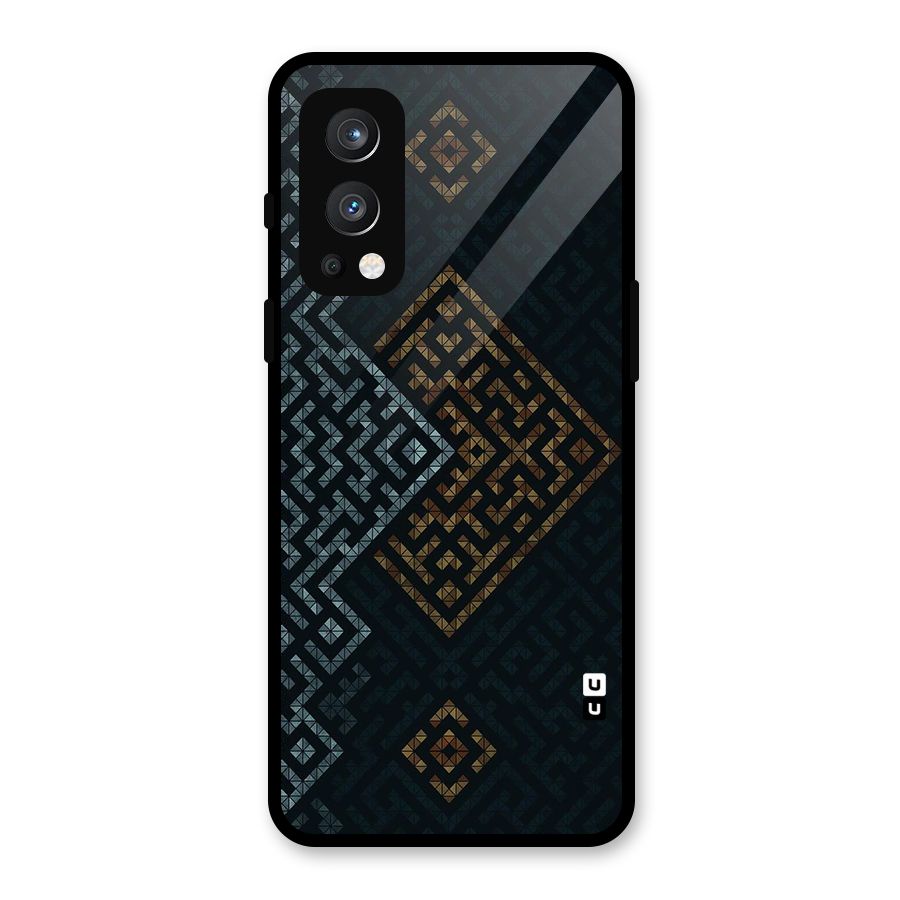 Smart Maze Glass Back Case for OnePlus Nord 2 5G