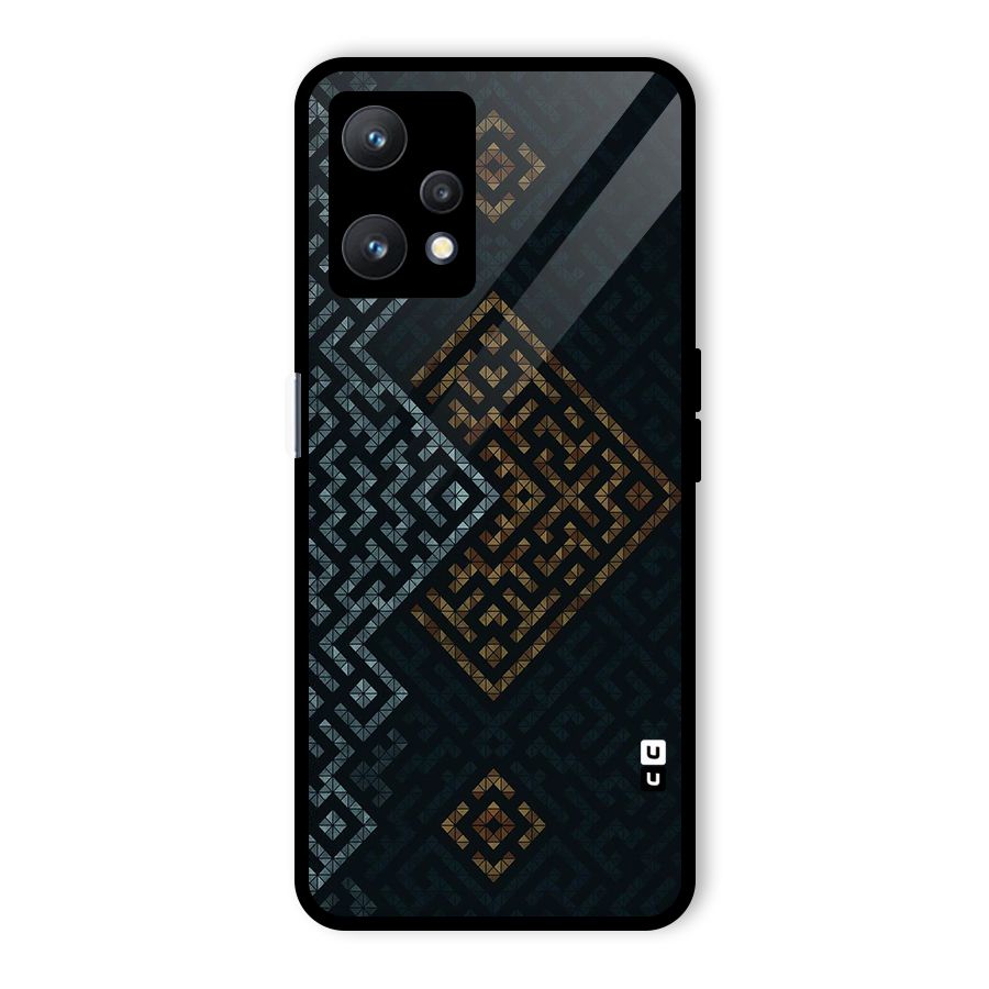 Smart Maze Glass Back Case for Realme 9 Pro 5G