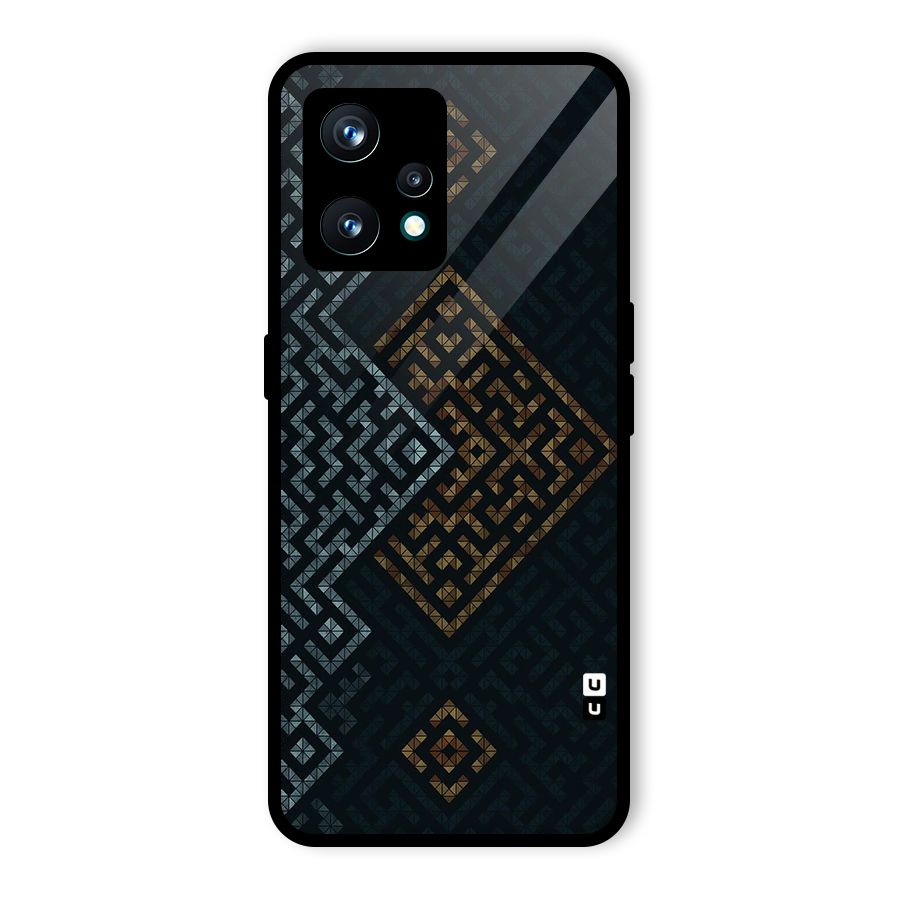 Smart Maze Glass Back Case for Realme 9 Pro Plus 5G