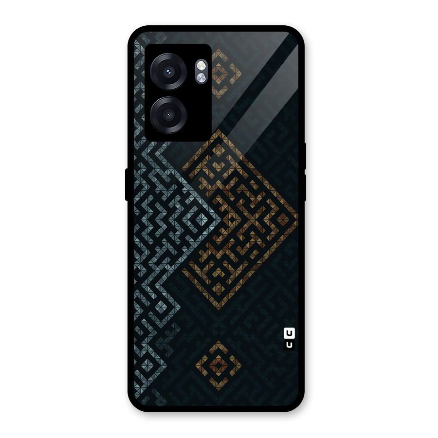 Smart Maze Glass Back Case for Realme Narzo 50 5G